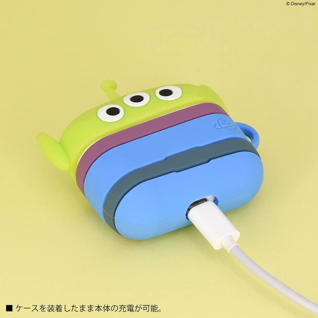 Gourmandies Pixar Compatible Silicone Case Alien Character/AirPods (3rd Generation) DN-935AL