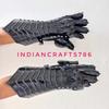 Medieval Steel Nazgul Gloves Costume Gauntlets Armor