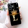 Чехол для OPPO Realme Note 80 2026 Новый Милый С буквами Корона Мягкий Силиконовый Чехол для Телефона Для Realme Note 80 4G Funda Note80 Задние Чехлы