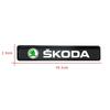Car Front Cover Grille Lamp Emblem Decor Lightings LED Light For Skoda Fabia Octavia Karoq Kodiaq Superb Rapid Citigo Scale A7