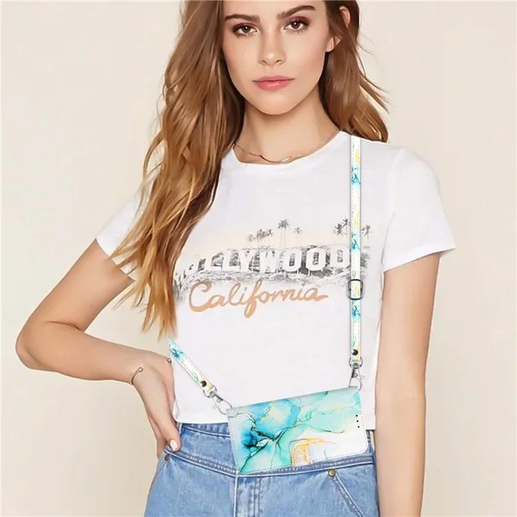 YB Pattern Printing Leather Series-6 для Xiaomi Redmi Note 13 Pro 5G / Poco X6 5G кожаный чехол с ремешками