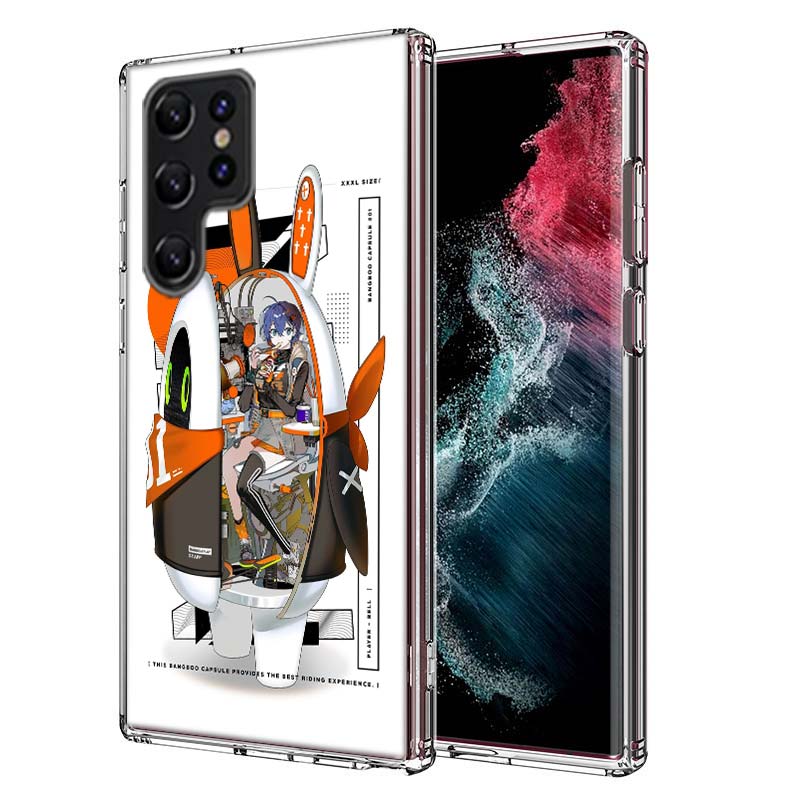 Zenless Zone Zero ZZZ Bangboo Capa Phone Case For Samsung S26 Ultra S25 Edge Galaxy S23 S21 S20 S24 FE S22 S10 Plus Cover Clear