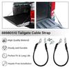 88980510 Tailgate Cable Strap with Bolt, Tailgate Parts, Fit for 1999-2007 Chevy Silverado Avalanche GMC Sierra 1500 2500 3500, Replace 88980509