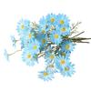 52Cm White Daisy Artificial Flower 5 Heads Silk White Chamomile Fake Flower Bouquet Diy Home Garden Party Wedding Decoration