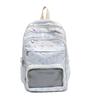 High School College Student Schoolbag Japanese Pain Bag Transparent Millet Bag Student Class Mailman Bag Versatile Leisure Bag