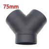 Air Vent Outlet Car Parking Heater Ducting 75mm Y Piece Elbow Bend Pipe Exhaust Connector For Webasto Eberspaecher Diesel