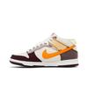 Nike Dunk Mid 'Plum Coconut Milk' (Unisex) Coconut Milk / Celestial Gold / Plum Eclipse / Vivid Orange Skate Shoes DV0830 101
