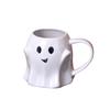 Cute Ghost Water Cup Genie Ceramic Mug Milk Tea Cups Milk Mugs Afternoon Tea Coffee Cup Breakfast Cups Coffee Mug Halloween Gift