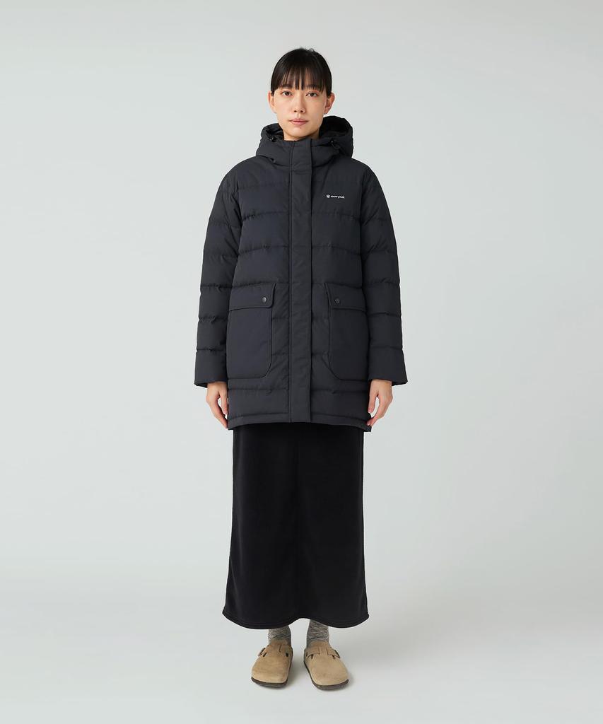 Snow Peak Everyday Down Jacket Outerwear Jacket Down Padded BLACK 3 Women's JK-25AW001 Women's