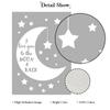 Nursery Moon Stars Canvas Printing Grey Picture Wall Art Painting Decor Kids Quotes Posters Baby Room Interior Decoration