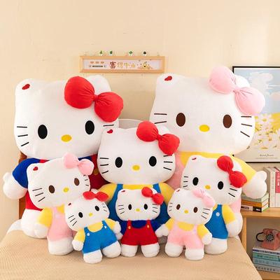 Большая плюшевая игрушка Кот KT - Милая кукла-подушка в виде кота, подарок на день рождения для девочек