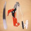 High Altitude Three Pulley Pruning Scissors Tree Pruner Branch Cutter Extendable Harvester Clipper Garden Shear Saw Fruit Picker