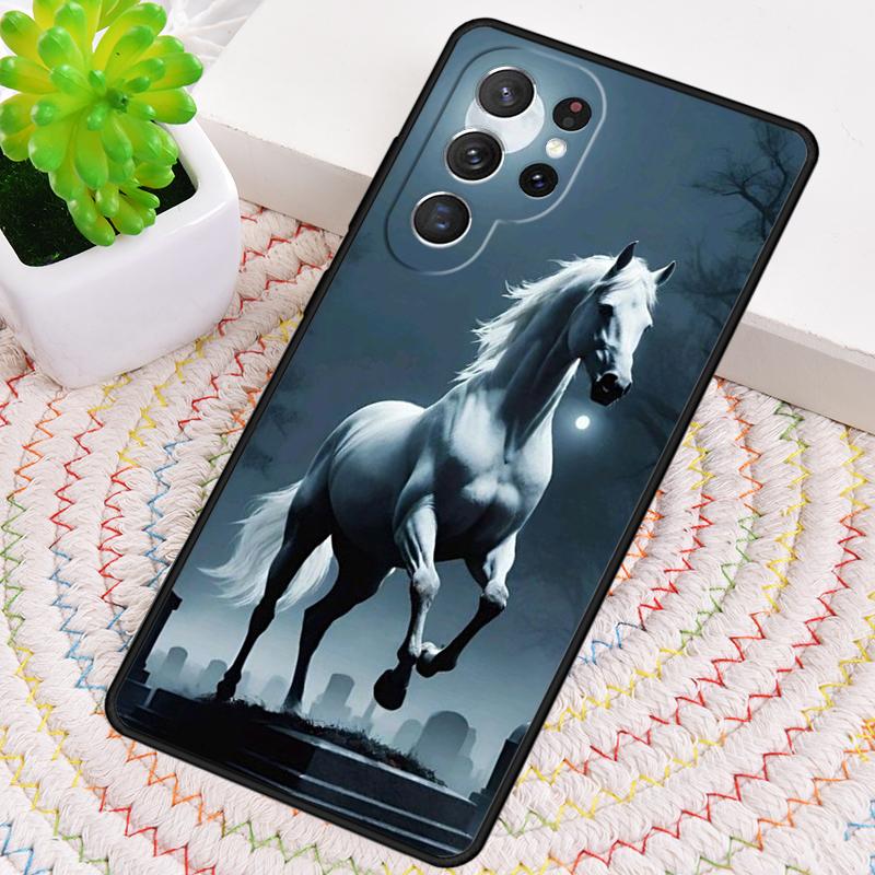 Силиконовый чехол для телефона с лошадью для Samsung Galaxy note 10 pro S26 S25 S24 S23 S22 S21 Plus S25Ultra Capa Cover