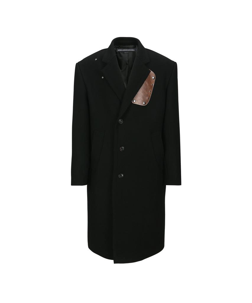 Adsb Andersson Bell Unisex James Wool Coat Awa731U(Black)