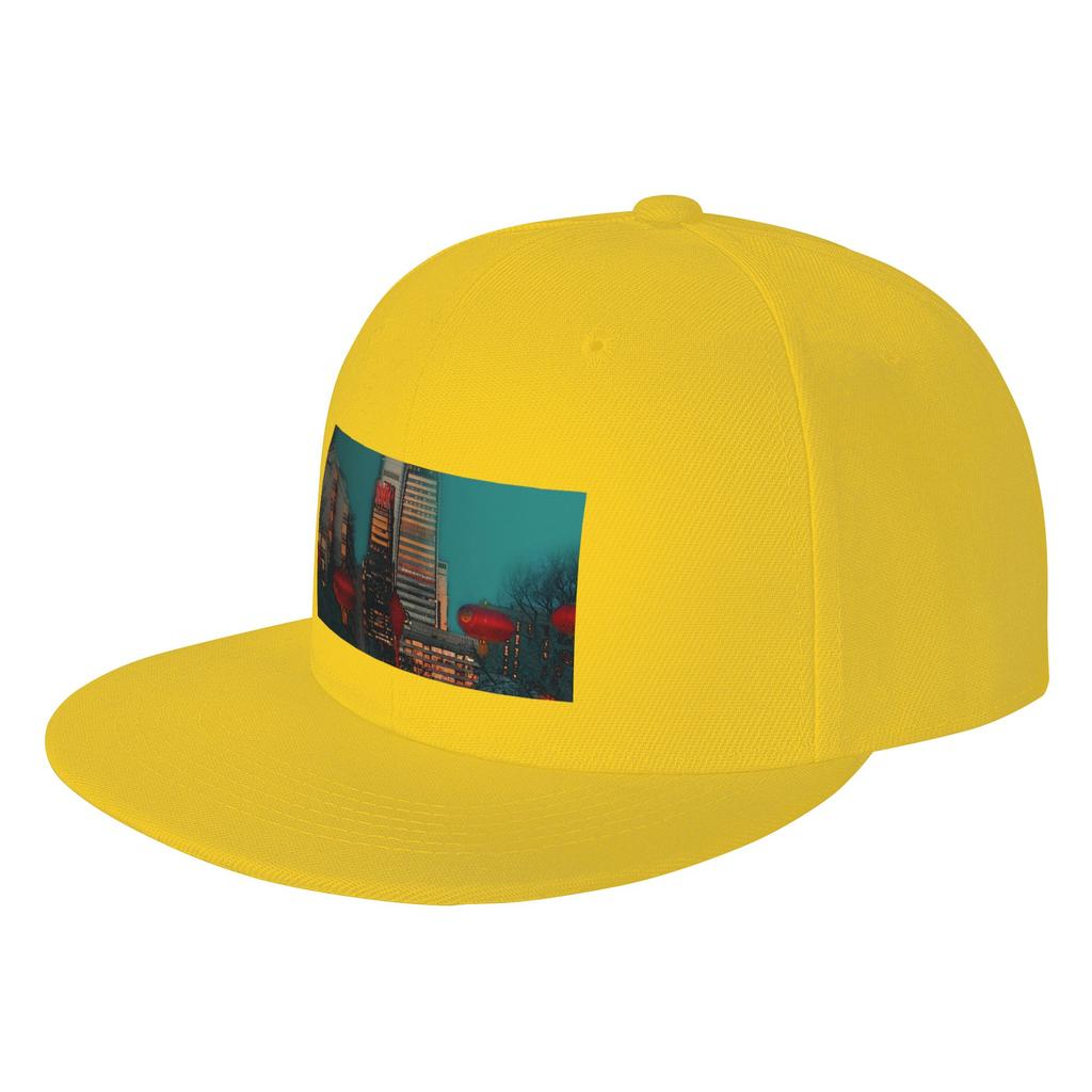 Fashion Beijing China City Flat Brim Sun Hat Students Snapback Cap