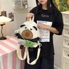 Школьный рюкзак Капибара Плюшевая сумка-тоут Детский подарок Косметичка Милая капибара Модный мультяшный рюкзак