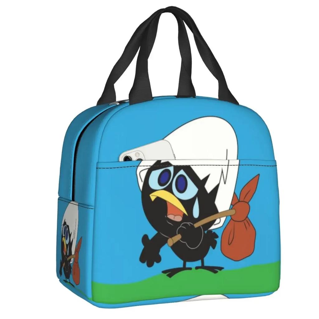 Калимеро Ланч-бокс Многофункциональный Теплый Охладитель Термический Изолированный Ланч-пакет для Женщин Школа Работа Пикник Портативные Сумки-тоут