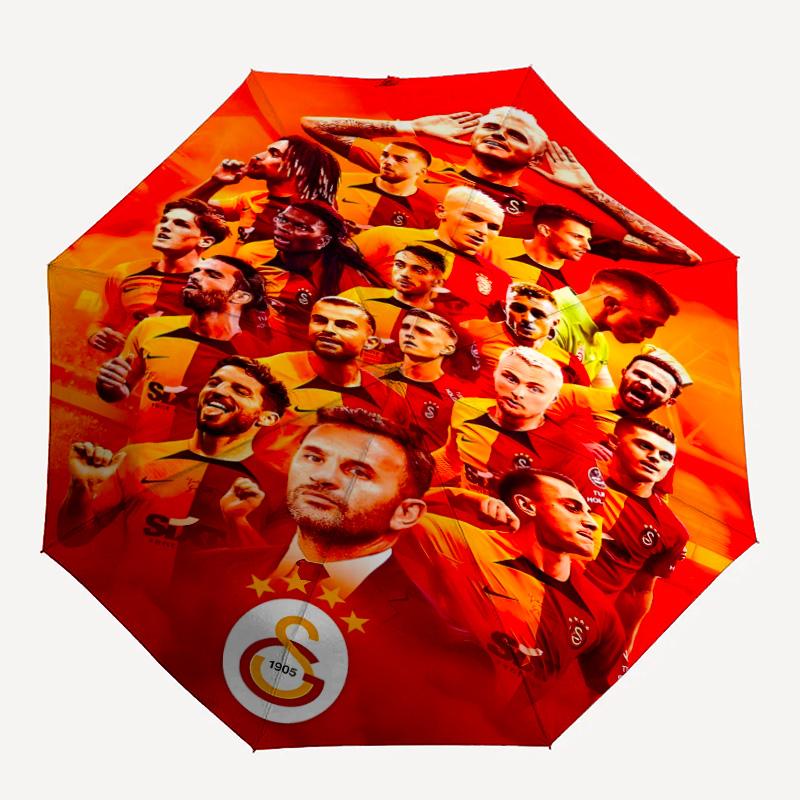 1pc GS Umbrella, Sun Protection, And UV Shielding. It Has Eight Sturdy Ribs for Outdoor Use And Perfect As a Holiday Gift