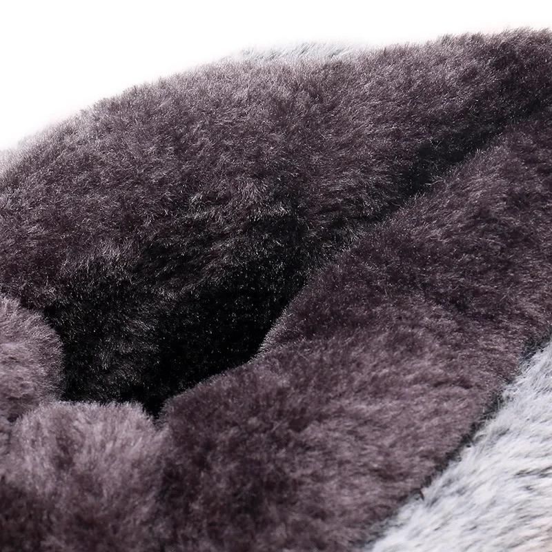 Женские зимние ботинки, зимние нескользящие, теплые, водонепроницаемые, без застежек, ботильоны, новинка 2024 года, теплые, уличные, короткие, из хлопка, Botas Mujer