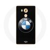 Чехол для Huawei Mate 8 BMW Logo черный фон