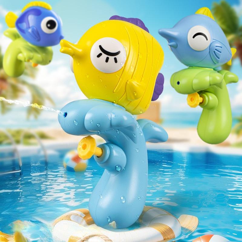 Cartoon Water Gun For Kids Mini Animal Squirt Gun Summer Beach Pool Bath Toy Outdoor Water Fighting Game Toy For Boys Girls