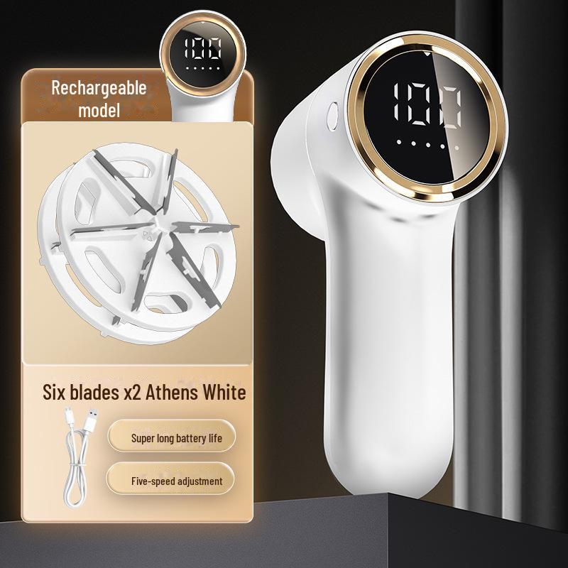 Бритва для ткани с цифровым дисплеем: Эффективно удаляет комки волос со свитеров и одежды