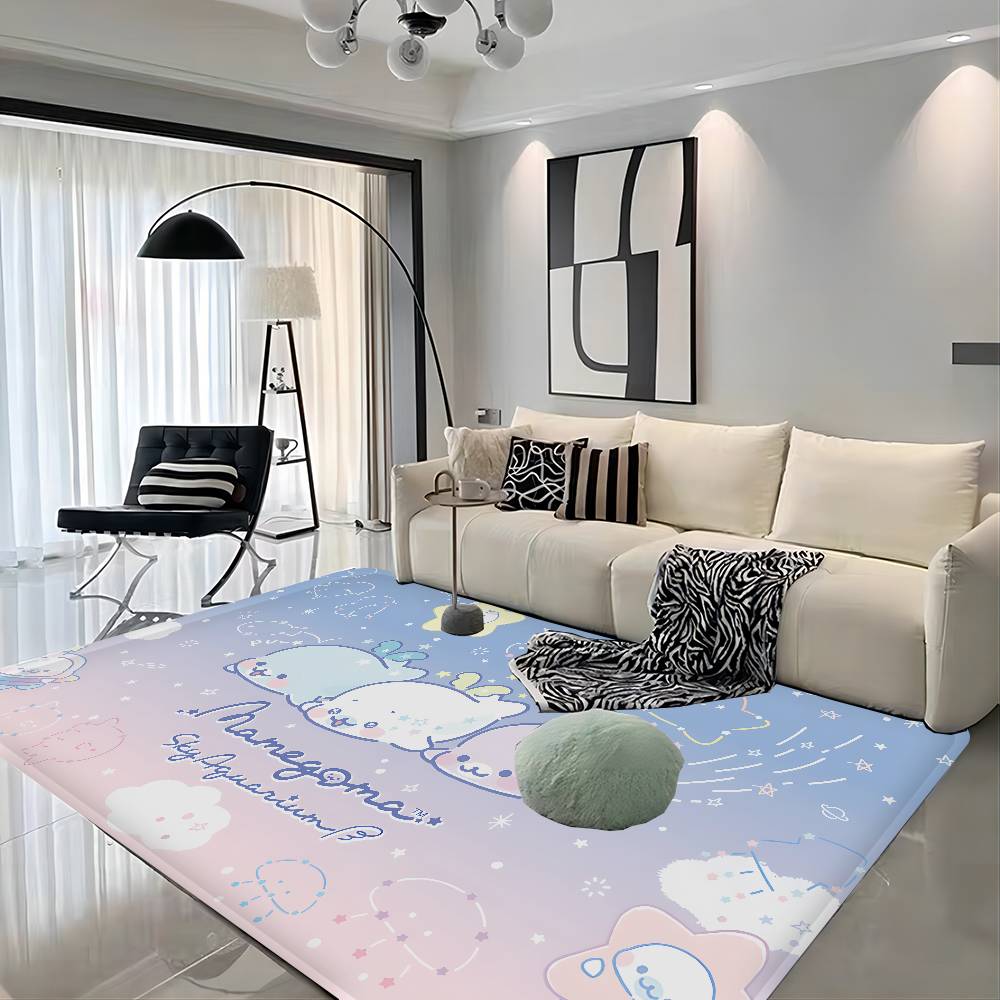 CUTE M-Mamegoma Floor Carpet Nordic Style Home Doormat Bathroom-Toilet Mats Bedroom Hotel Decor Mat