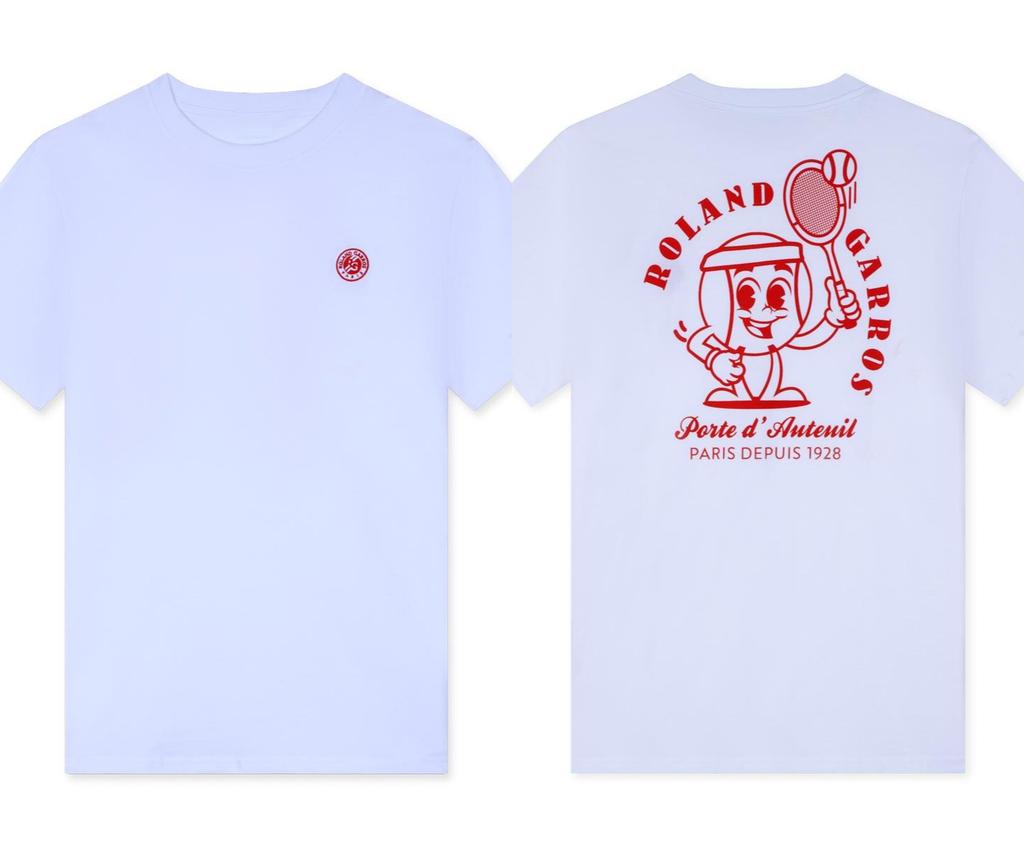 Летние мужские спортивные футболки Roland Garros Ballboy Мужская футболка Темно-синяя Roland Garros Топ Повседневная Дышащая Хлопковая Мужская футболка