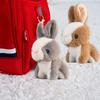 Ultrasoft Stuffed Animal Plush Bunny Rabbit Toy for Kids Girl Lovely Animal Doll Baby Toy Plushie Handbag Ornament Pendant
