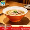 Прочная melamine тарелка для лапши и супа формата A5