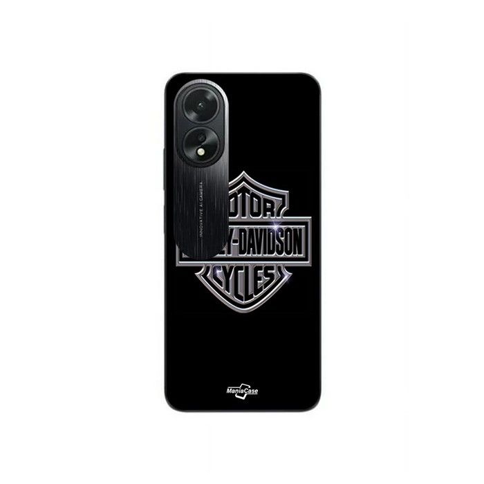Coque de téléphone - MANIACASE - Oppo A58 - Silicone TPU - Souple - Harley Davidson