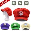 Bestseller 4Pcs Anime Character Hat Letter Printed Cosplay Cartoon Baseball Cap Unisex Adult Kids Fashion Accessory