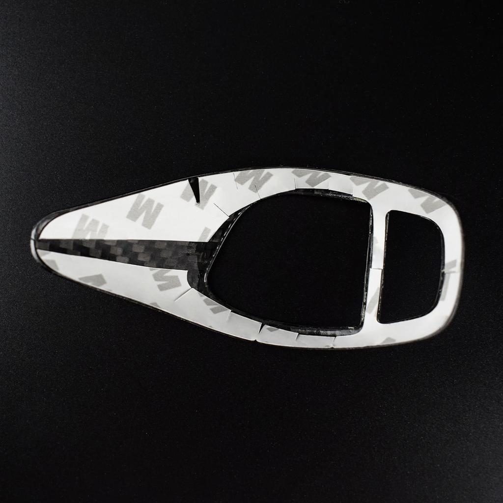 AIRSPEED BMW Carbon Fiber Accessories Gear Shift Knob Head Shift Grip Cover Sticker Garnish Stylish Custom F20 F21 F22 F23 F30 F32 F33 F34 F35 F3