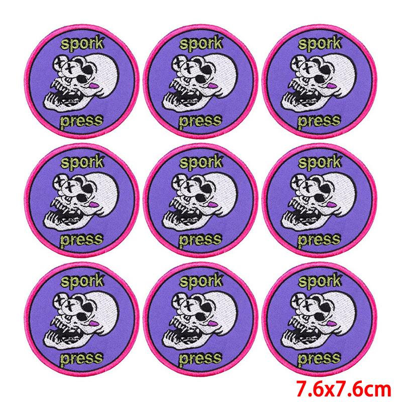 10 шт./лот, оптовая продажа, вышивка, железные нашивки для одежды, нашивки для одежды, куртки, декор, аппликация, принадлежности для шитья