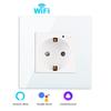Smart Socket Eu Standard Wifi Outlet Home Improvement Intelligent Safe Plug Work With Tuya App Google Alexa Timer Function