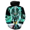 Spring Autumn 3D Wolf Hoodies Men Hooded Animal Wolf Printed Hoodie Sweatshirts Tracksuits Man/Women Jackets Funny Hoody