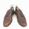 США Rockport Кожаные Однотонные 24.5 Темно-коричневые Туфли для платья Бизнес(ИСПОЛЬЗОВАЛ)