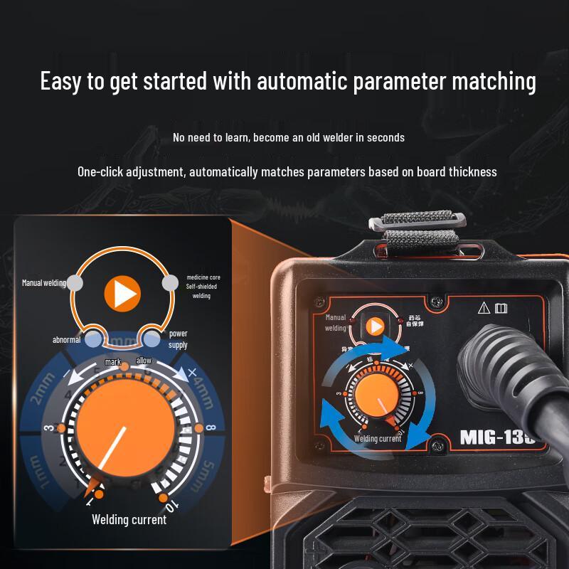 Jasic MIG-135 Home Gasless Dual-Purpose Welder