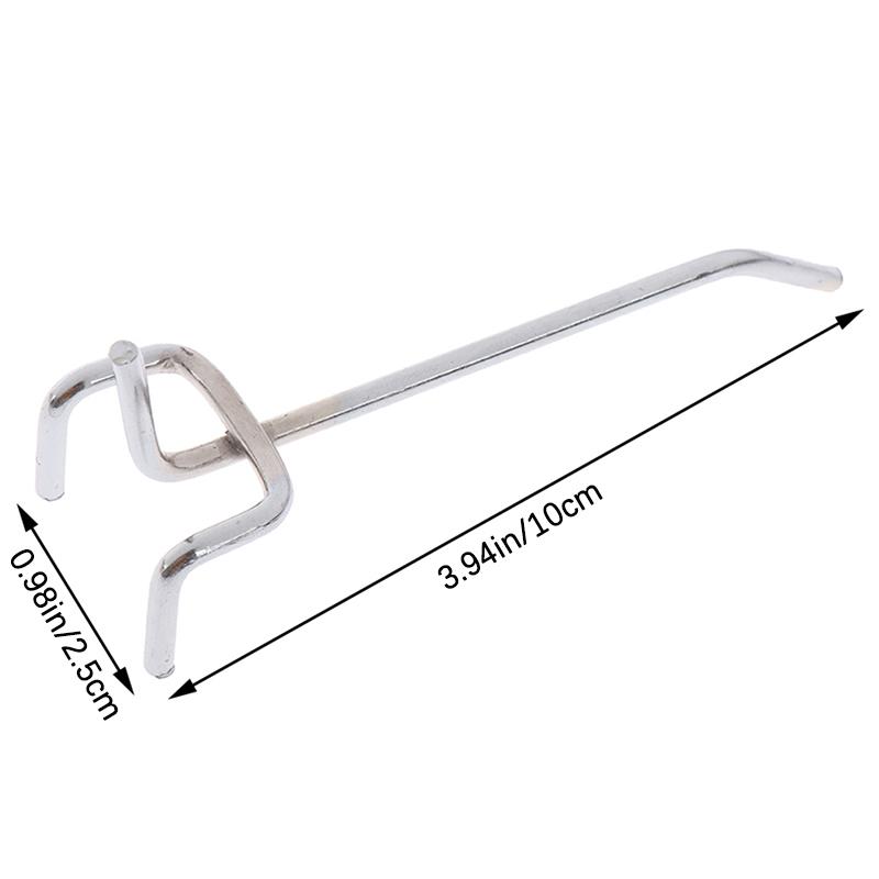 5 шт. Крючковая панель перфорированная настенная для хранения гаража мастерская крепление 10 см