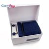 Cozy Up Ties for Men Set with Pocket Square Cufflink and Tie Clip | Necktie Handkerchief In Gift Box for Wedding