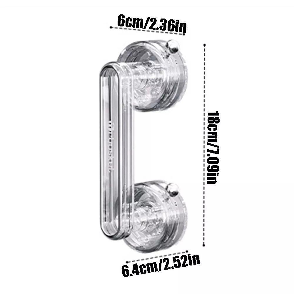 Новая водонепроницаемая ручка двери с присоской, противоскользящая, многоразовая, раздвижная ручка, съемная ручка для двери шкафа в ванной