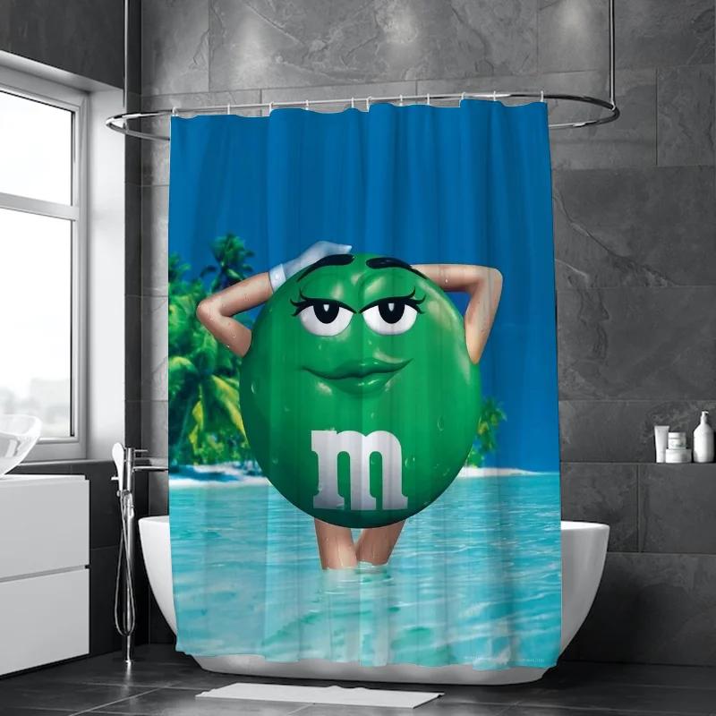 Шторы M&M's для спален Занавеска для ванной Душевая складная перегородка Наборы аксессуаров для ванной Комнаты в роскошных домах Квартира Дом