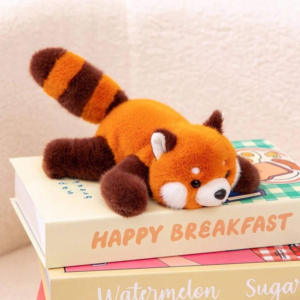 Sloth Husky Plush Lying Animal Table Ornament Stuffed Animal Doll Raccoon Bear Plush Home Decor