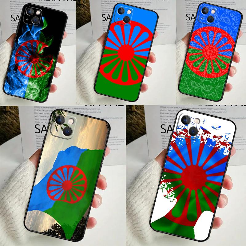 Чехол-флаг цыганский аромунский рома для Samsung Galaxy A06 A16 A26 A36 A56 A55 A35 A15 A53 A32 A52 A33 A13 A14 A34 A54 A17