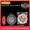 ZISIZ Disposable Plastic Oval Dinner Plates