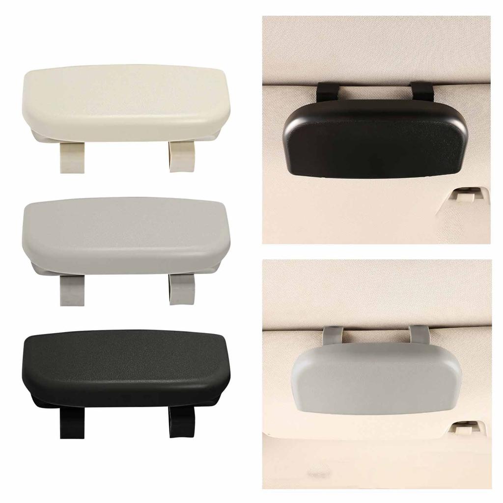 Car Mounted Glasses Clip Multifunctional Car Sunshade Glasses Box Sunglasses Storage Box