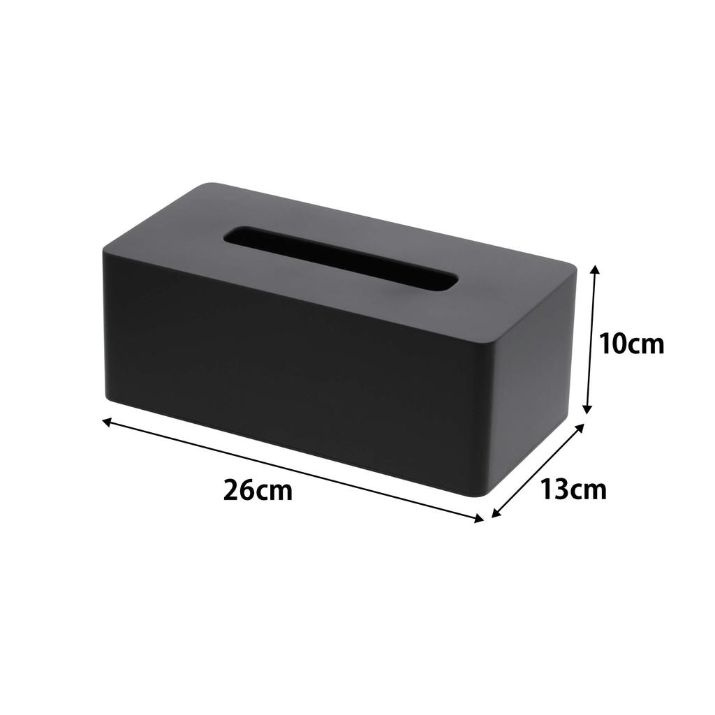 Чехол для толстой ткани Yamazaki 3902, черный, приблизительный. Ш26 x Г13 x В10 см Увлажняющая салфетка Tower Tower