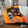 1pc Naruto Team Seven Adventure flannel Blanket for Super Soft Cute Comfort Blanket for Travel Bedding Couch Sofa Blanket Y72343
