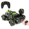 Радиоуправляемая каскадерская машинка для детей, 2,4 ГГц, 4WD, пульт дистанционного управления, каскадерская машинка, 2 режима управления, двусторонняя, вращение на 360 градусов