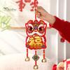 Китайский Новый год украшение праздничное благословение колокольчик ветра лунный Новый год подвесное украшение с 3 колокольчиками для гостиной спальни дверь
